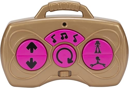 Miniatura 10 de Rock N Rollerskate Muñeca Rainbow Riley con control remoto iluminado - Reproduce música y patines 10 pulgadas de alto Rayo Luna, Rainbow Riley