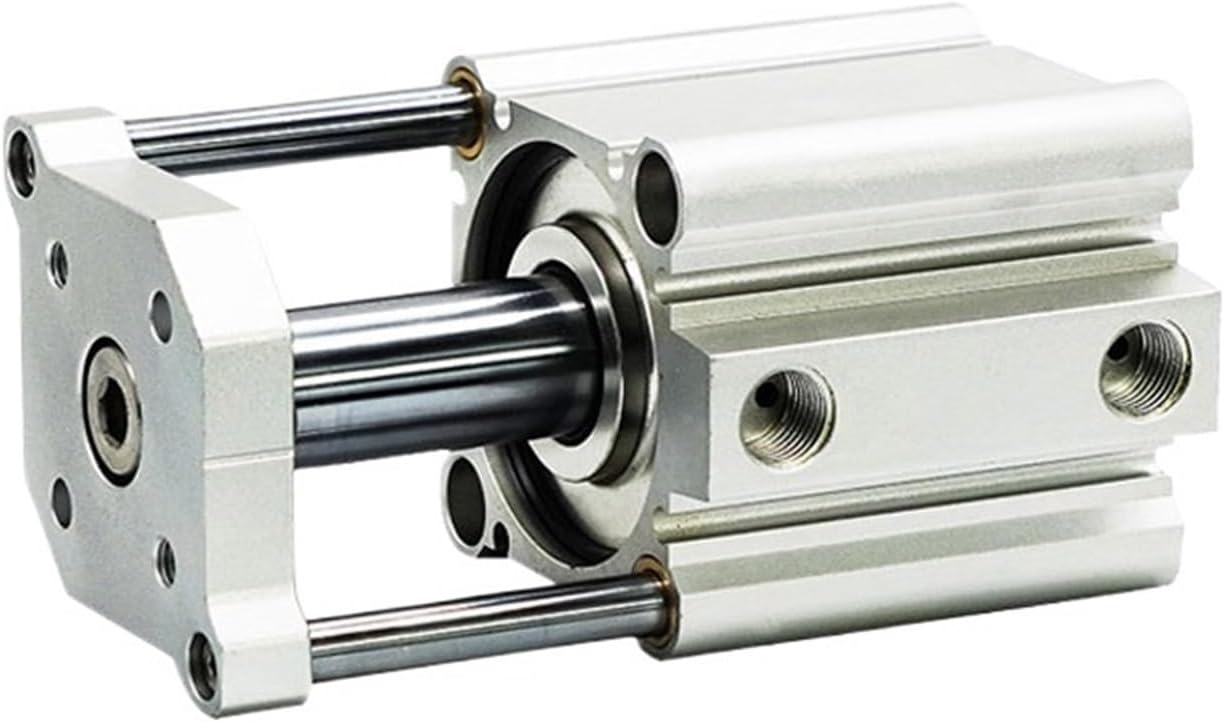 Air Cylinder CQMB bore 12mm Double Acting Compact Pneumatic Rod Guide cylinderstroke 5/10/15/20/25/30/35/40/45/50mm(Stroke 40mm,CQMB12)