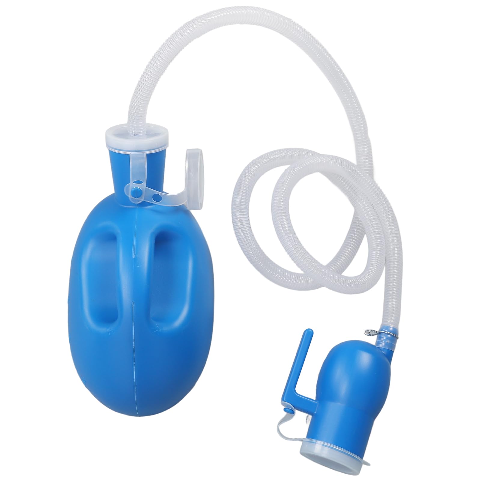 Urinoir pour hommes âgés 2000 ml - Tube long anti-éclaboussures - Couvercle scellé - Urinoir amovible - Pichet anti-odeur - Pour homme