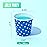 [300 Pack] 3 oz Paper Cups, Blue Mouthwash Cups, Disposable Bathroom Cups, Cold Beverage Drinking Cup for Water Coolers, Party, Home and Office