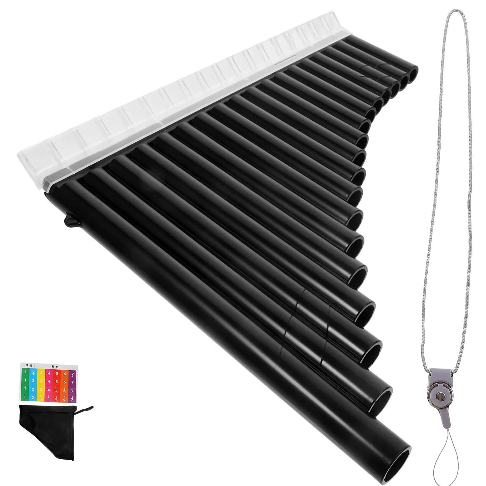 Professional Pan Flute Musical Instruments Pan Flute Useful Panpipe Professional Traditional Portable