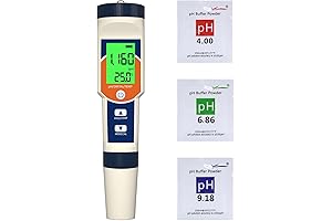 EZwell 4-in-1 pH, H2, ORP, & Temperature Water Tester