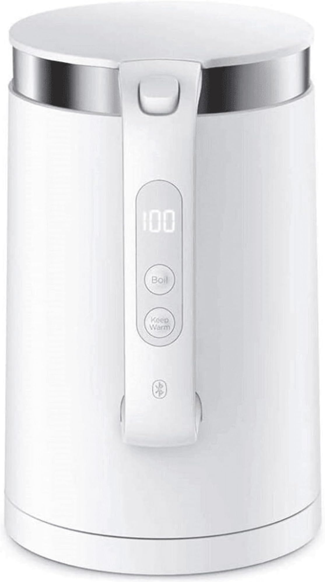 Mi Smart Kettle Pro – 1.5 L High Capacity, Double‑Wall 304 Stainless Steel Smart Electric Kettle with HD Display, App & Bluetooth Control, 1800 W Fast Boil – White