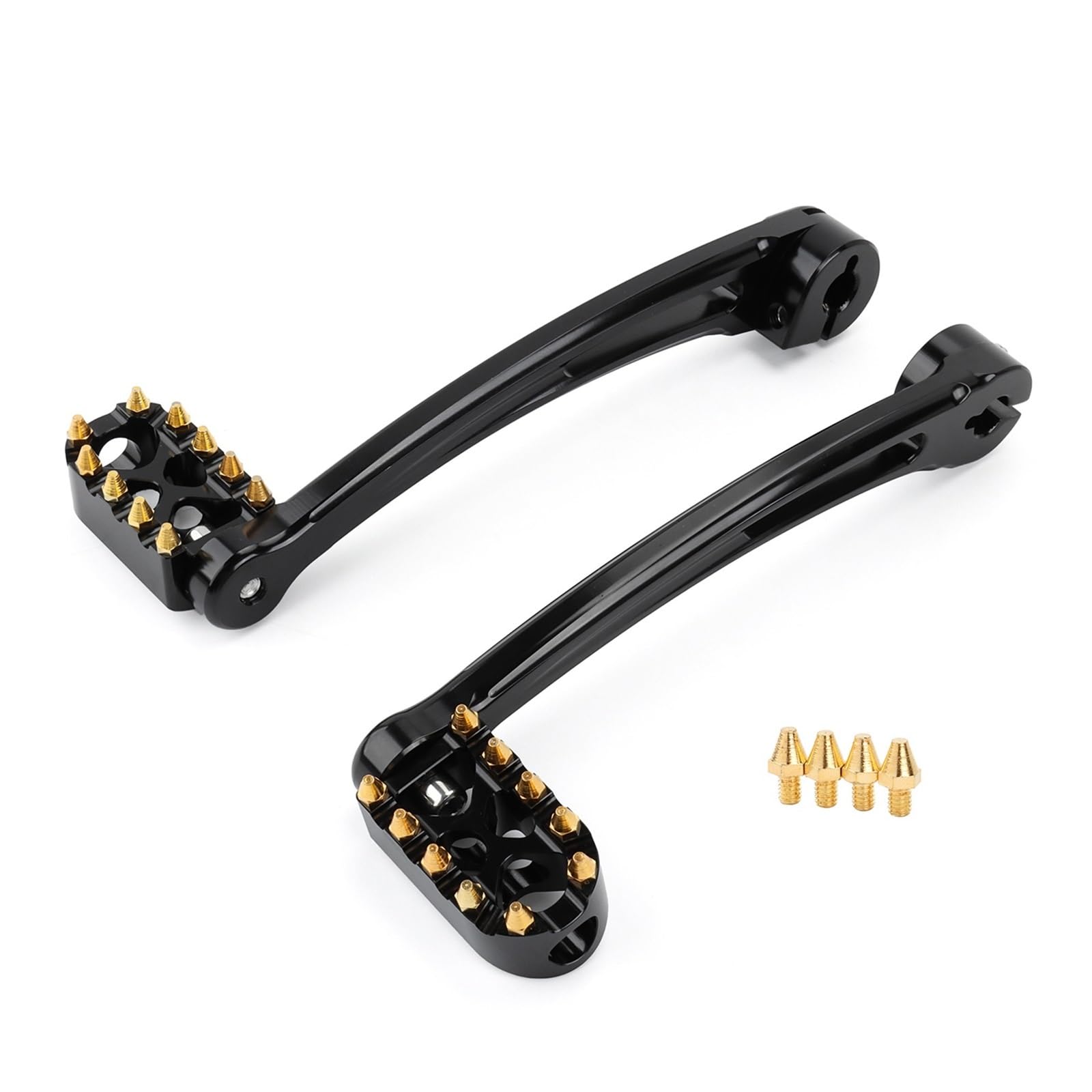 Syc27qp Black Shift Lever Shift Pedal Lever Motorcycle Motorcycle Brake Arm Kit Shift Lever Shifter Pegs For Touring Street Electra Glide For Road King Flhr Flhx 2014-2020