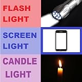 Flashlight, ScreenLight and Candle Light app with brightest LED light