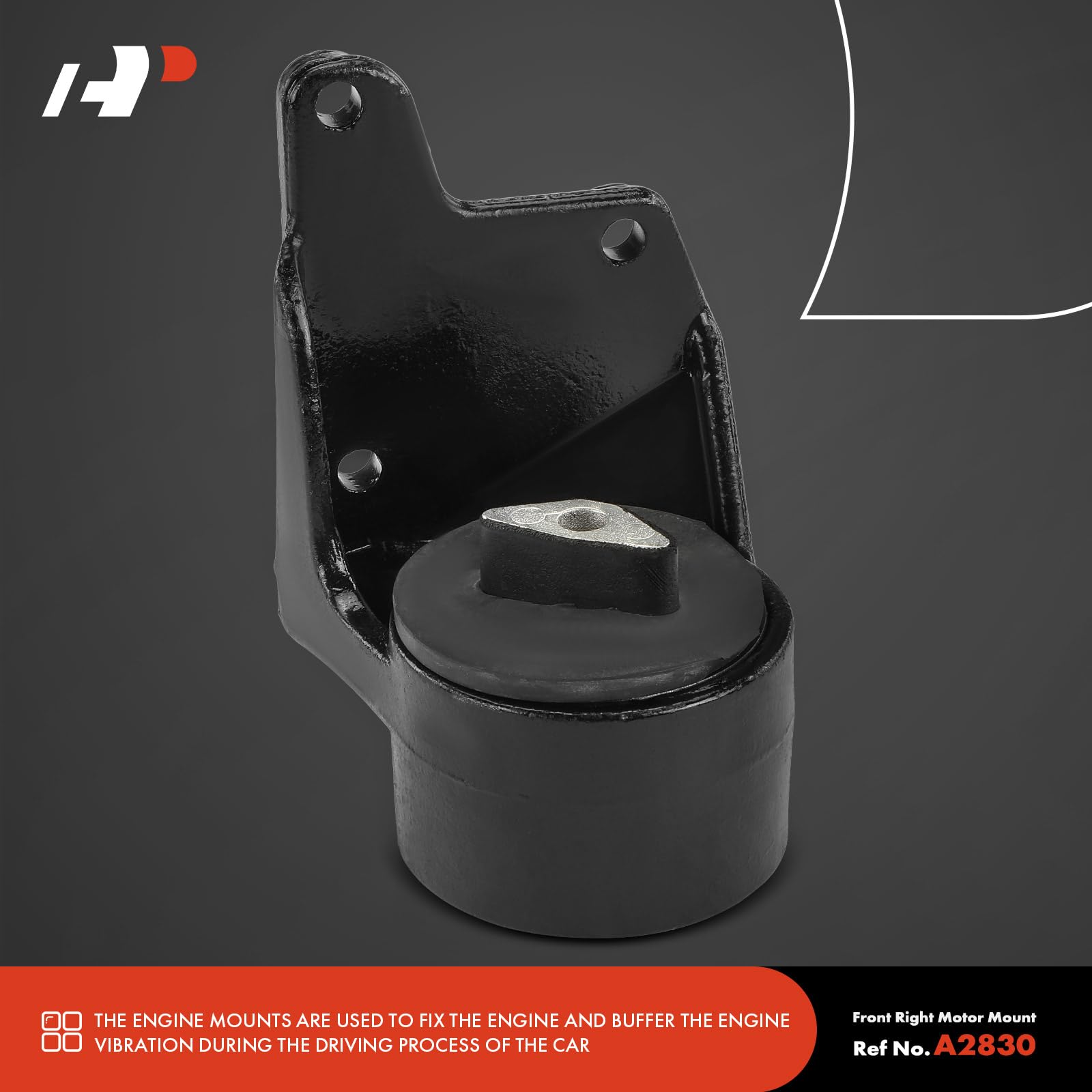 3-Piece Engine & Transmission Mount Set For 1994-2002 Dodge RAM 1500/2500/3500 Trucks 10 thumbnail image
