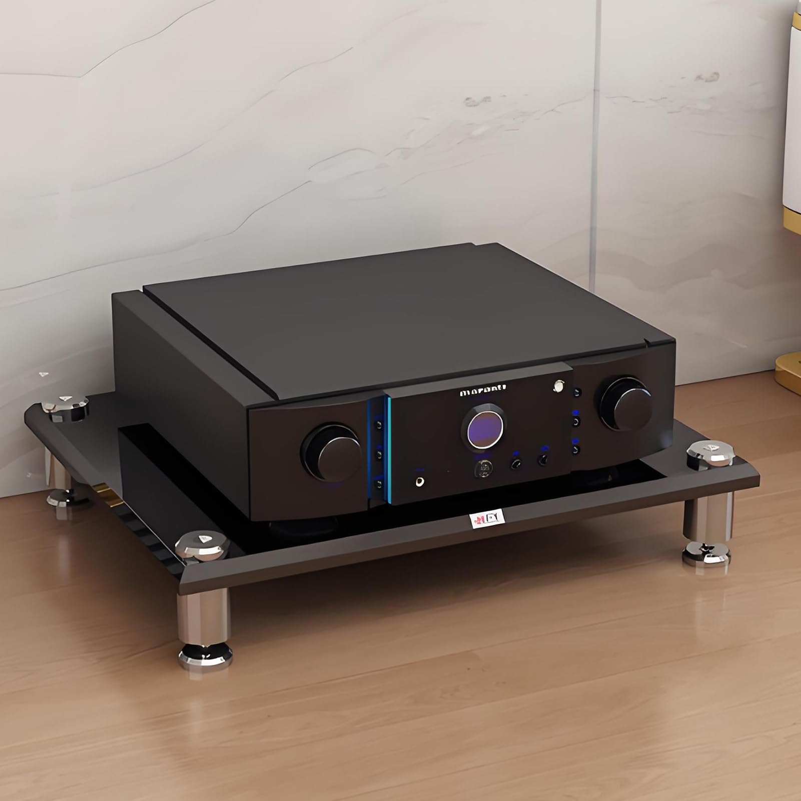 Mueble de audio HiFi estrecho para solucionar la falta de espacio en casa