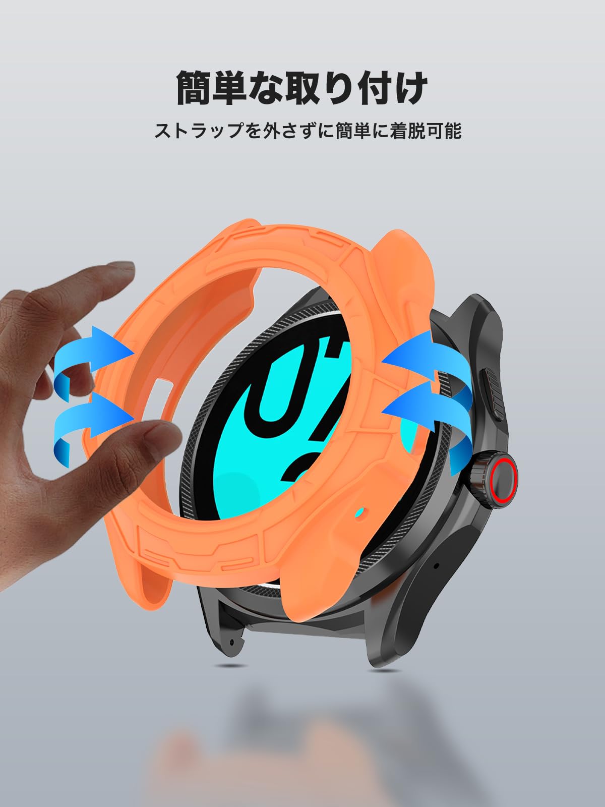 Amazon.co.jp: For Ticwatch Pro 5 Enduro ケース シリコン製 カバー