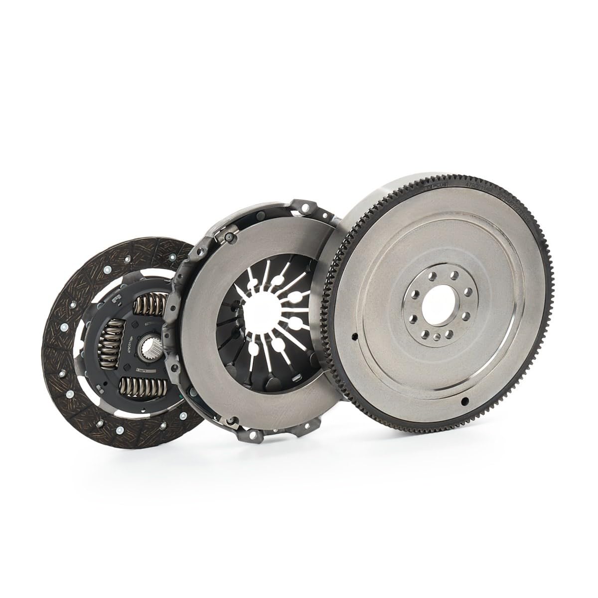 RIDEX PLUS 479C0118P Kit de embrague con volante monomasa con juego de tornillos de retención con cojinete de desembrague Compatible con PEUGEOT 407 SW 6E, 6D