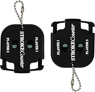 JOLINTAL Golf Stroke Counter, Golf Score Counter, Portable Golf Counter Clicker Mini Golf Stroke Shot Score Counter with Key Chain, Golf for Women Men Golf Attachment Accessories