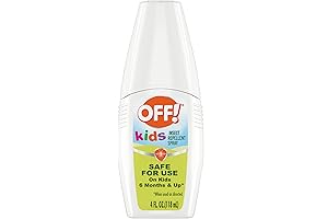 OFF! Kids Insect Repellent Spray: Natural Protection for Infants 6-12 Months