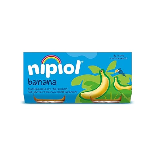 Immagine del prodotto Nipiol Omogeneizzato Frutta, Banana - 24 Vasetti da 80 gr