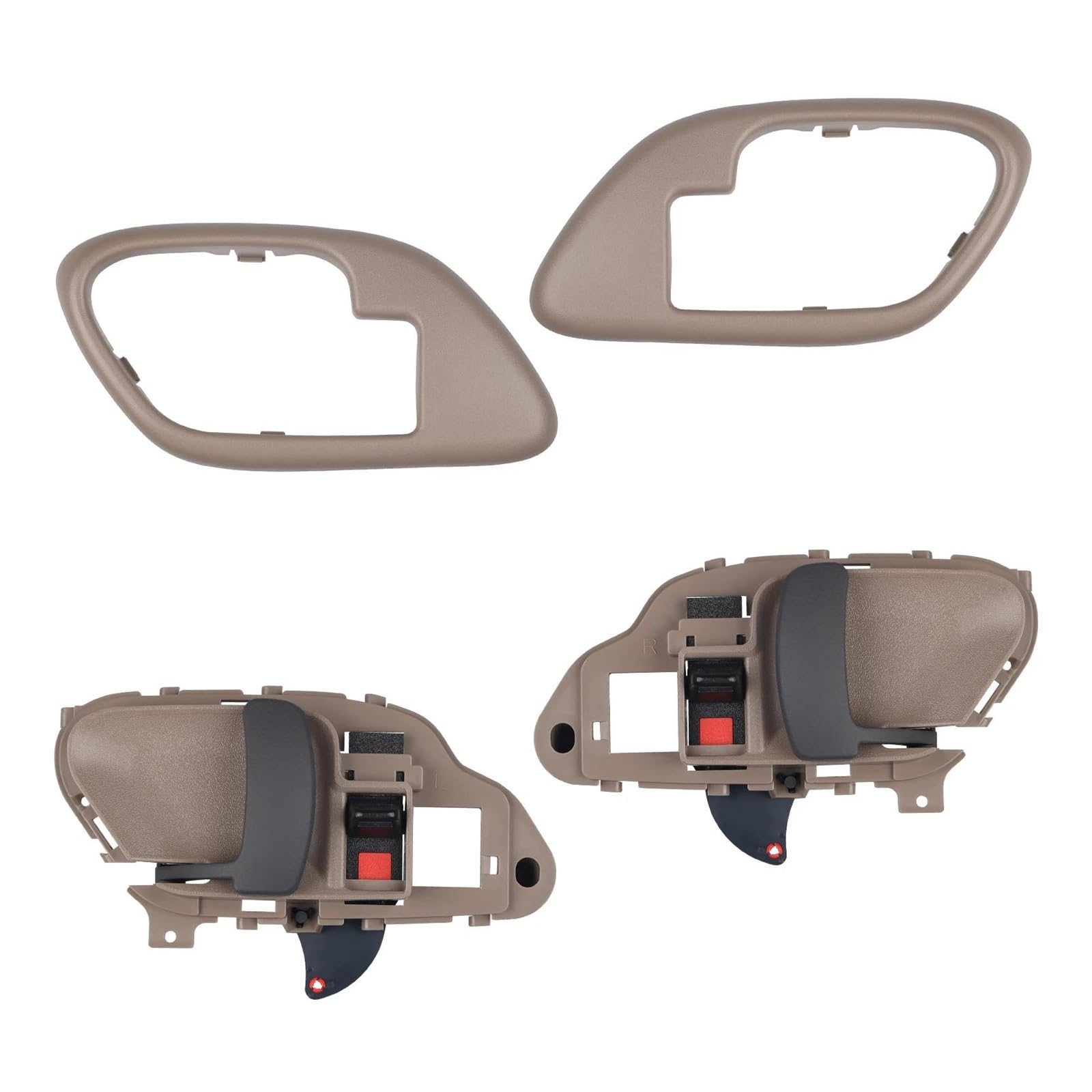 Sutvcm A 15708044 15708043 Left Right Interior Door Handles For C1500 C2500 C3500 K1500 K2500 For Tahoe 1995-2000
