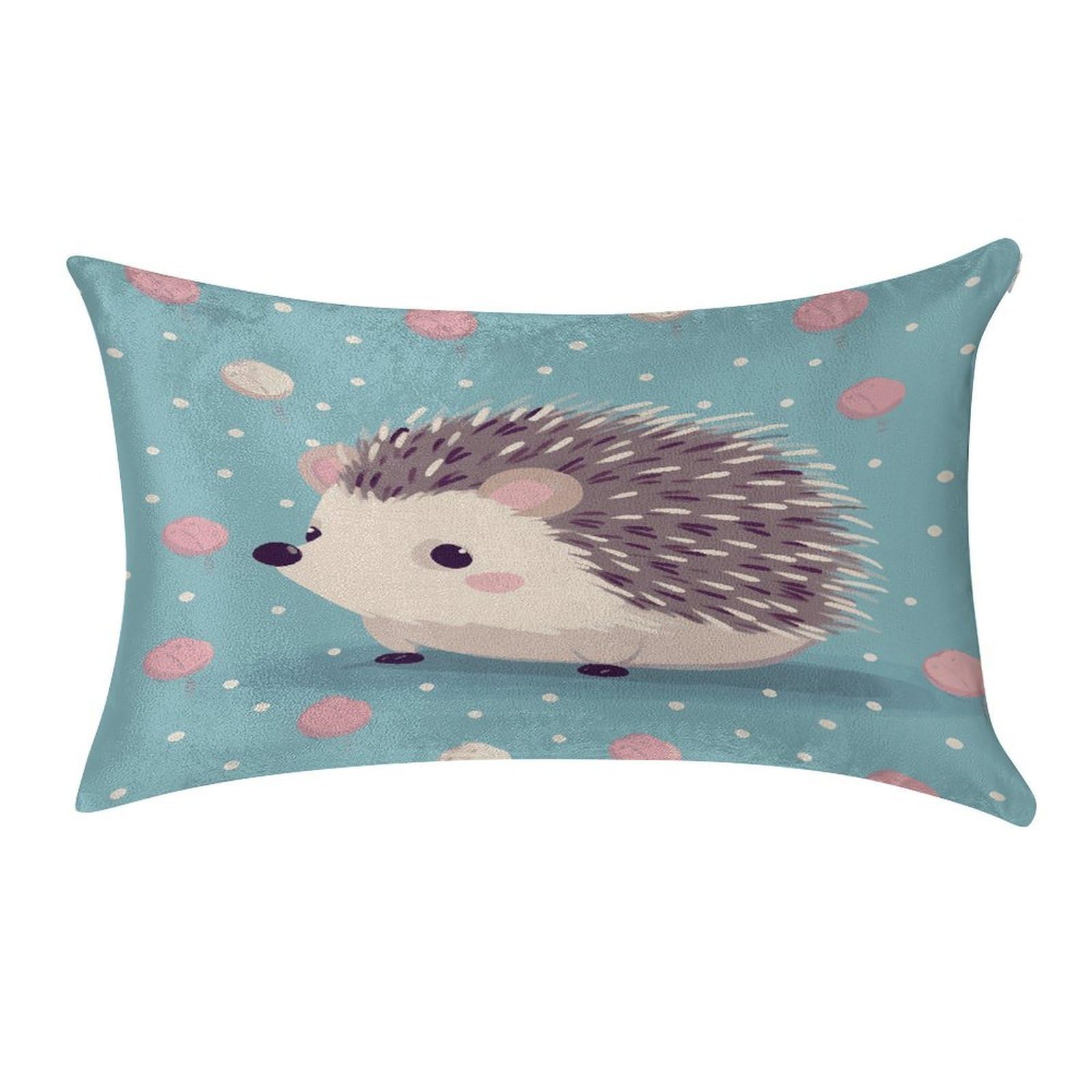 Btcowzrv Style Hedgehog Polkadot Pillow Cover Pillow Case Pillowcase