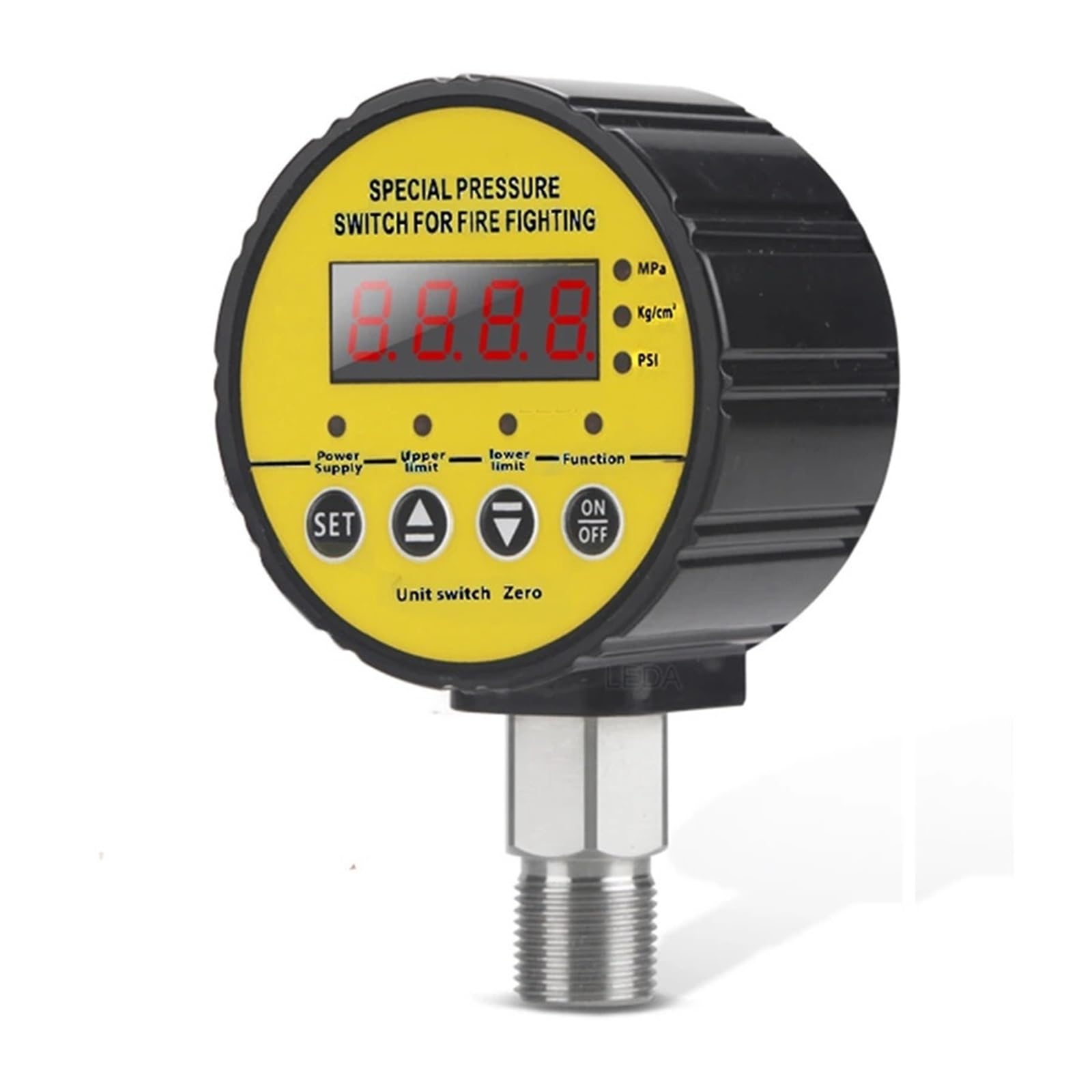 Misuratore di Pressione Manometro digitale intellinte HC-Y810 da 1 pezzo, compressore d'aria idraulico, controller for pressostato(AC,0-40Mpa)