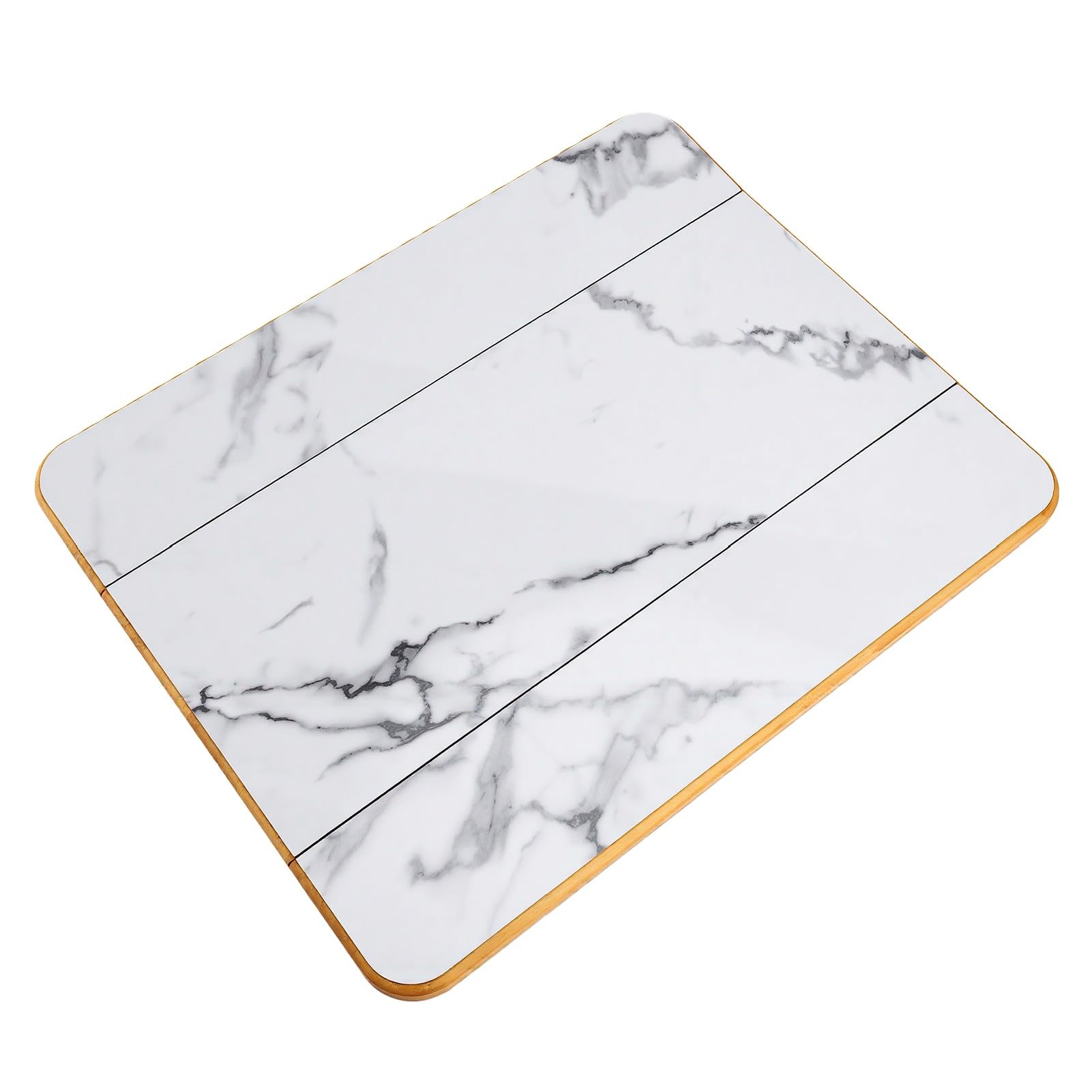 Tavolo Pieghevole per Barca, Design Elegante e Impermeabile per Veicoli Commerciali, Yacht, Pino Massiccio Spesso 20 Mm, 18,9x23,4 Pollici