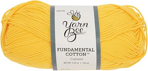 Hobby Lobby Hilo Canario Bee Fundamental Hilo de Algodón