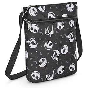 Disneycrossbodybagsforwomennightmarebeforechristmasgiftjackskellingtonmovieblackvegansmallslingbagtravelpurseeverydayhalloweenpassportadultsteens Urban Country Home Decor Disney crossbody bags for women nightmare before christmas gift jack skellington movie black vegan small sling bag travel purse everyday halloween passport adults teens urban country home decor