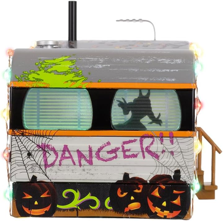 Lionel Halloween Plug-Expand-Play Mobile Home Trailer O Gauge Model Train Accessory