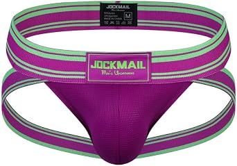 JOCKMAIL Mens Jockstraps Mesh Breathable JockStraps for Men Low Rise Stylish Jockstrap for Club,Daily