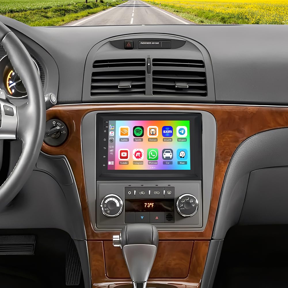 Amazon.com: Android 14 Car Radio Stereo for Saturn Aura 2007 2008