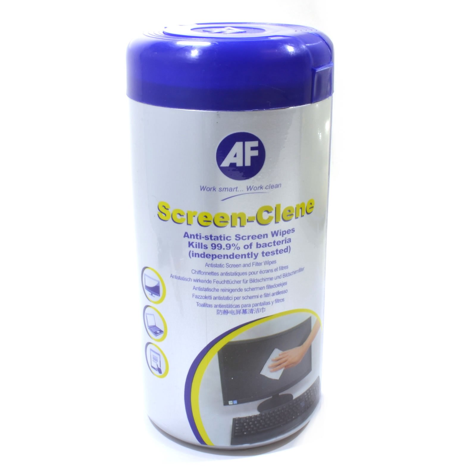 kenable Computer TFT LCD TV Monitor Anti-Static Screen Cleaning Wipes [100 Pack]