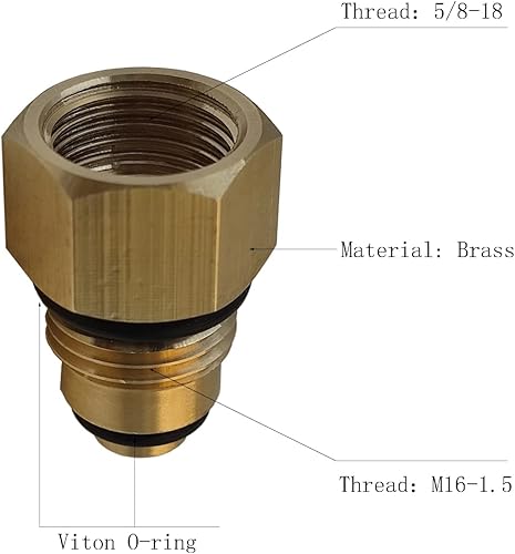 Miniatura 2 de Accesorio de Línea de Dirección Asistida LS Swap de Bomba LS a Líneas de Modelo Tardío con Abocinado de 38" M16-1.5 a 58-18 Compatible con Gen 3 y
