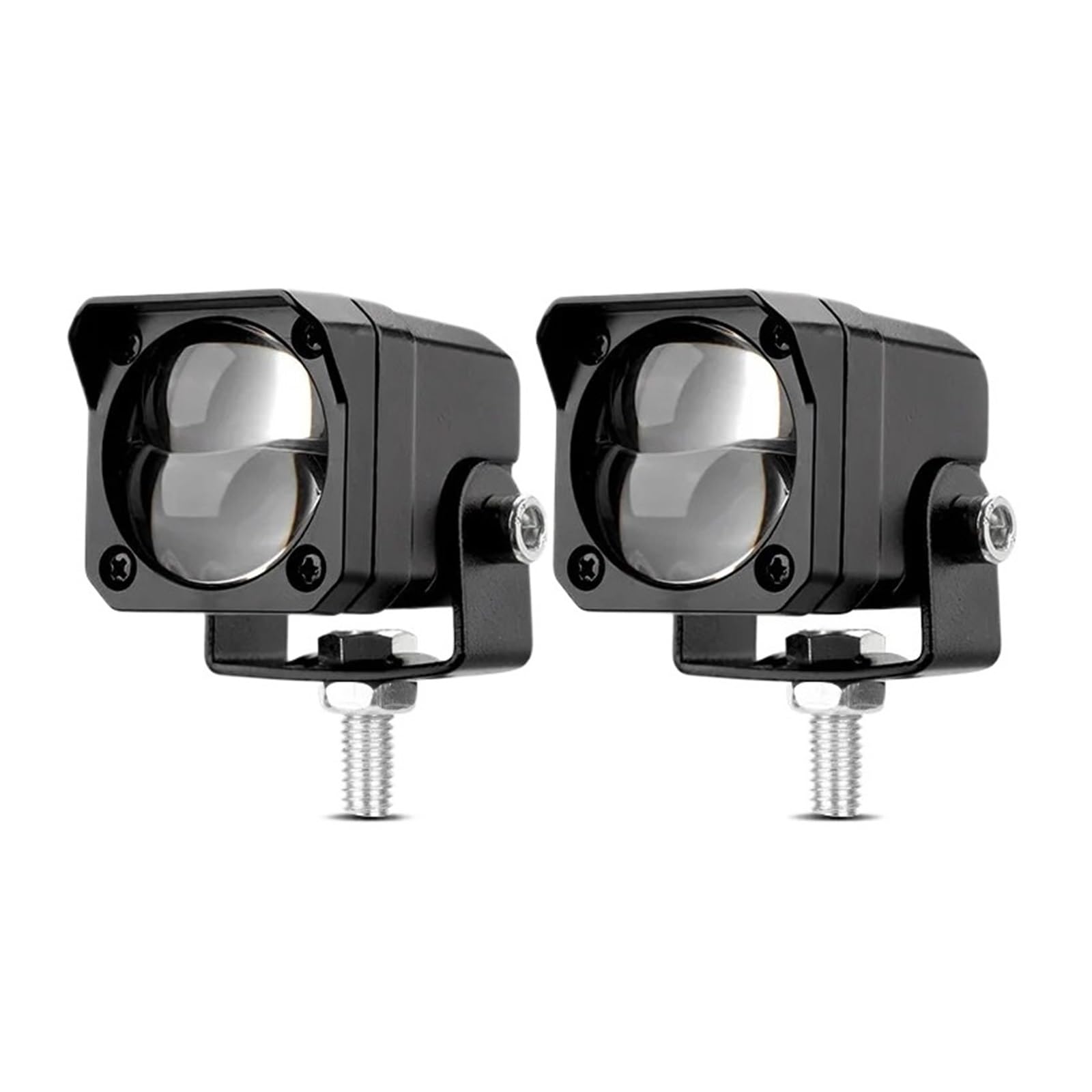 Faros de carretera moto luces antiniebla LED para rutas nocturnas de montaña con niebla 7