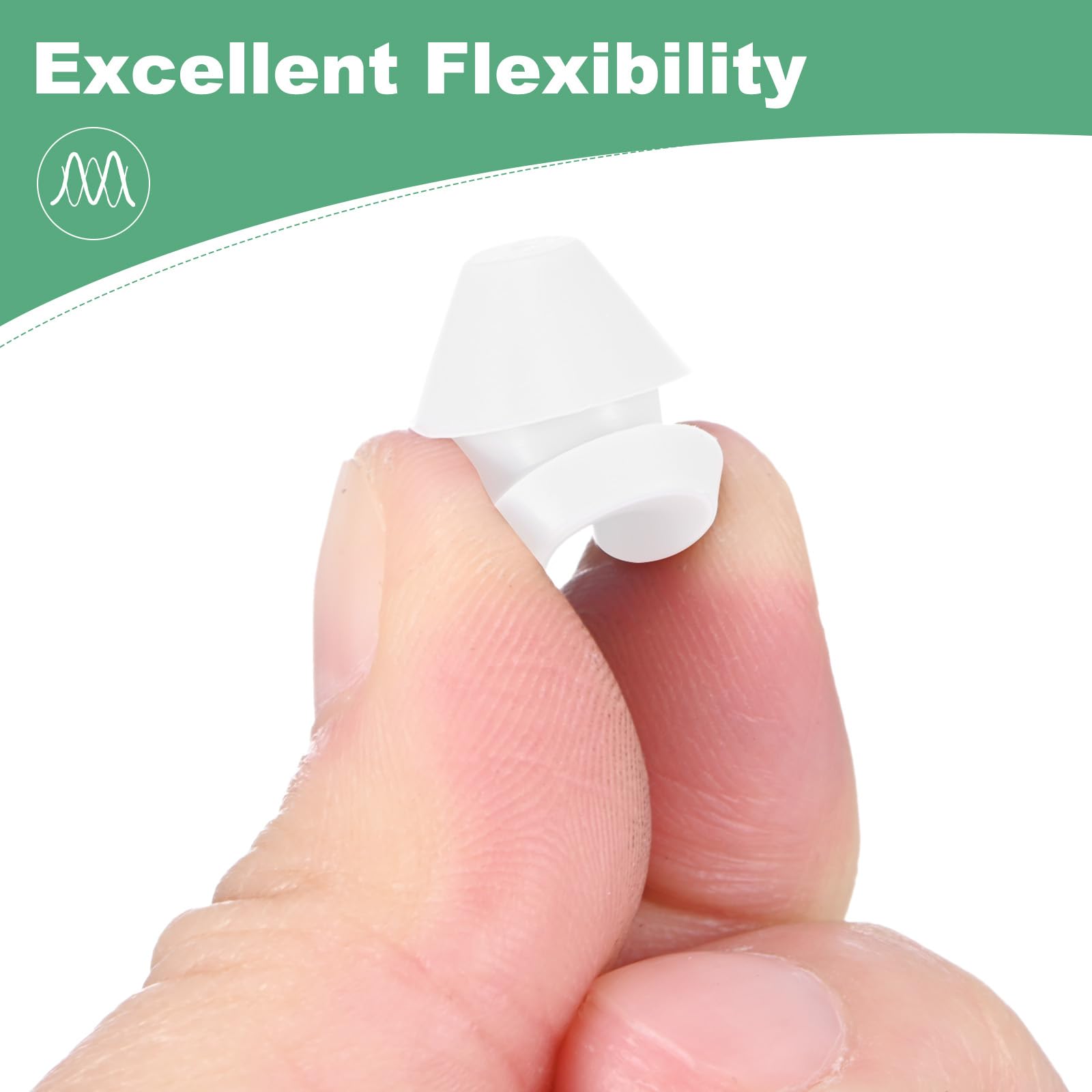 M METERXITY 25-Pack Silicone Hole Plugs, Snap in Locking Hole Plugs for 9-10mm Hole - Image 4