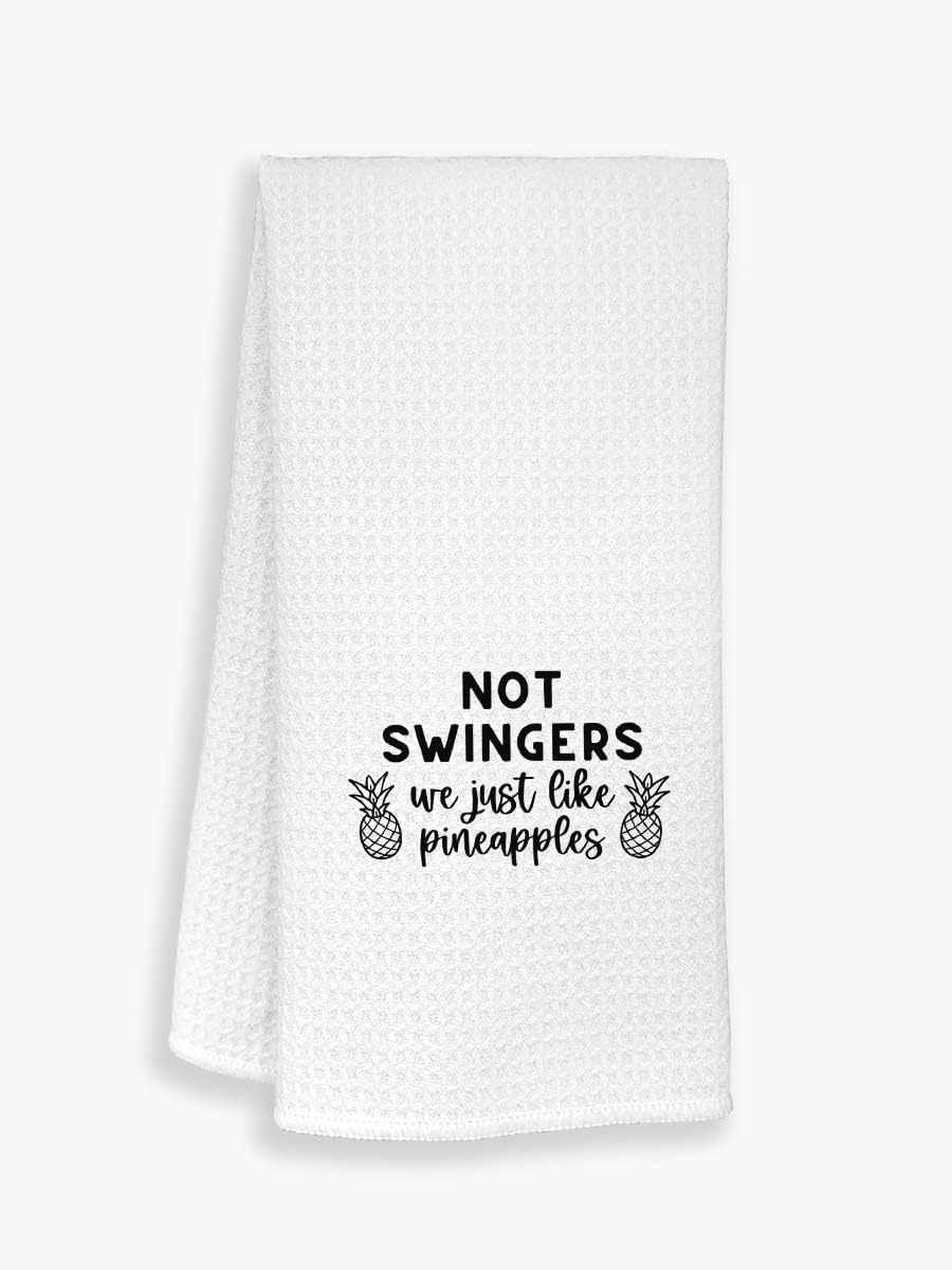 ZJSYXXU Summer Pineapple Kitchen Towels Dishcloths,Not