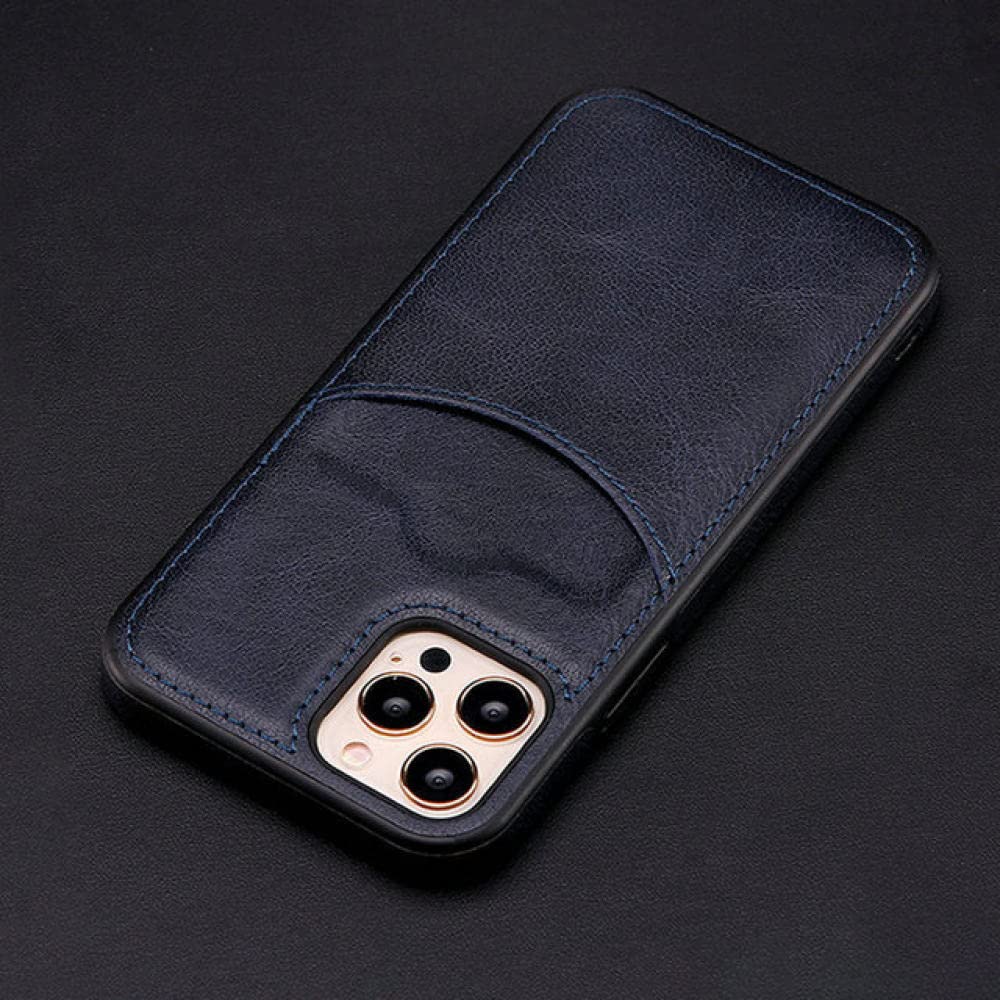 Étui en Cuir SADATA pour iPhone X Protégeant l'Écran avec Fente Carte Bleu - 8