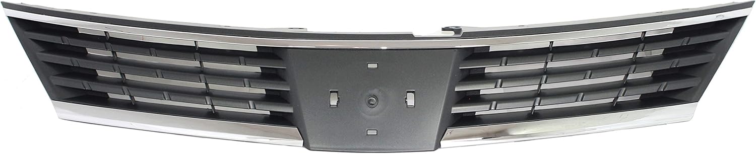 Garage-Pro Front Grille Assembly for Nissan Versa 2007-2009, Gray, Car Accessories Exterior, NI1200224