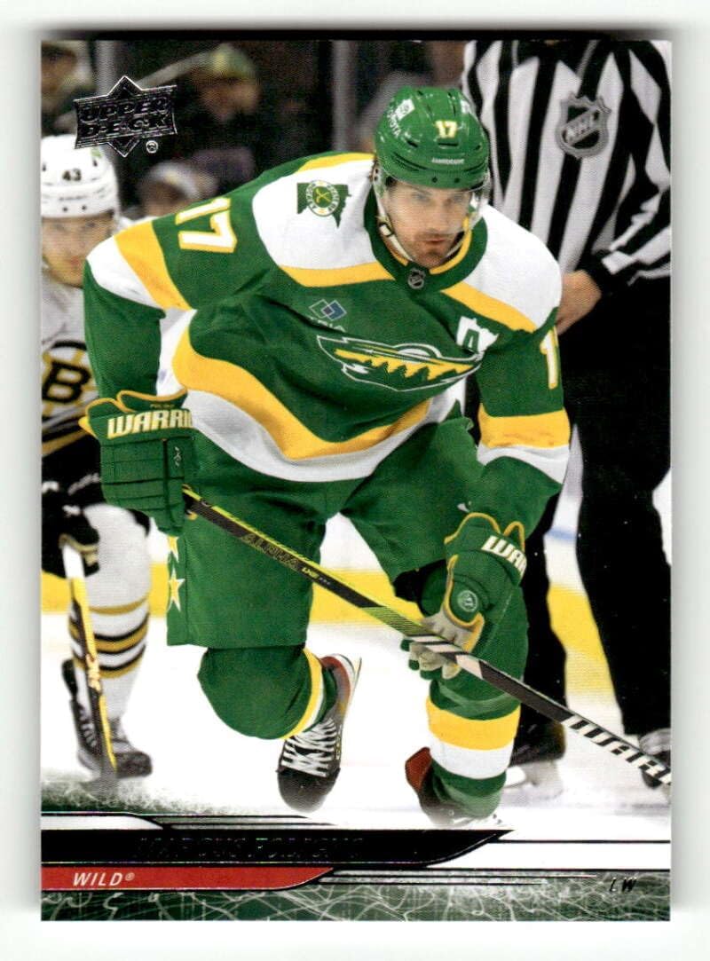 2024-25 Upper Deck #334 Marcus Foligno Minnesota Wild Serie 2 NHL Hockey Base Trading Card