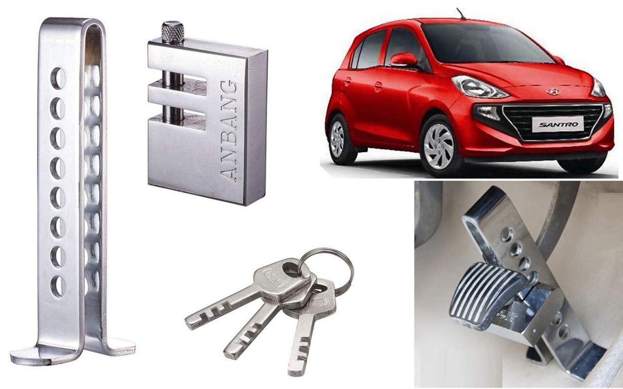 Selifaur Stainless Steel Pedal Lock Rod or for Car Clutch Brake