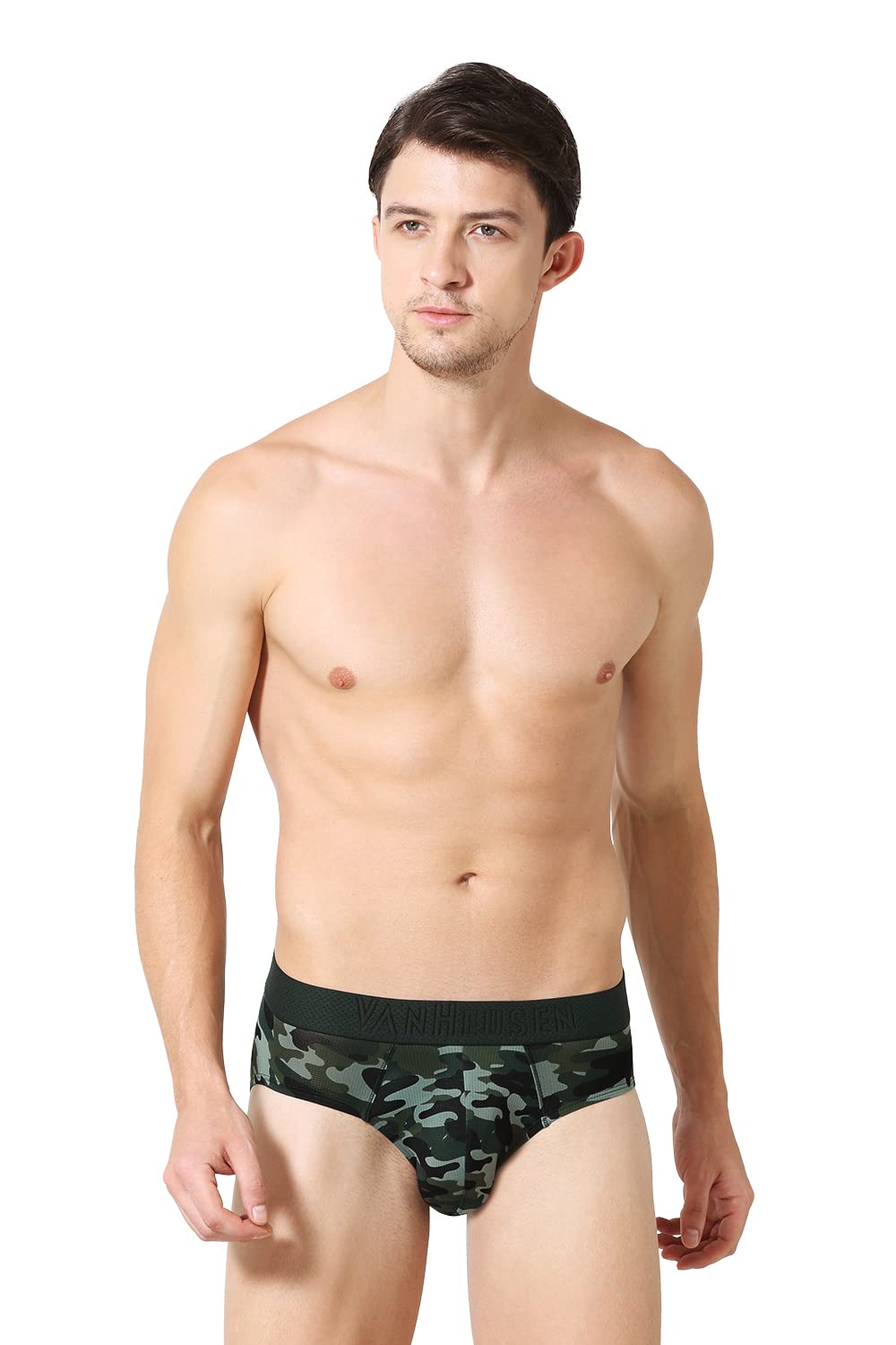 van heusen Men Breathable AIR Series Active Brief - Microfibre Elastane - Swift Dry, 4-Way Stretch, Ultra Light Mesh-picture-55