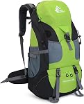 50L Lightweight Water Resistant Hiking Backpack, Outdoor Sport Daypack Travel Bag for Climbing Camping Touring