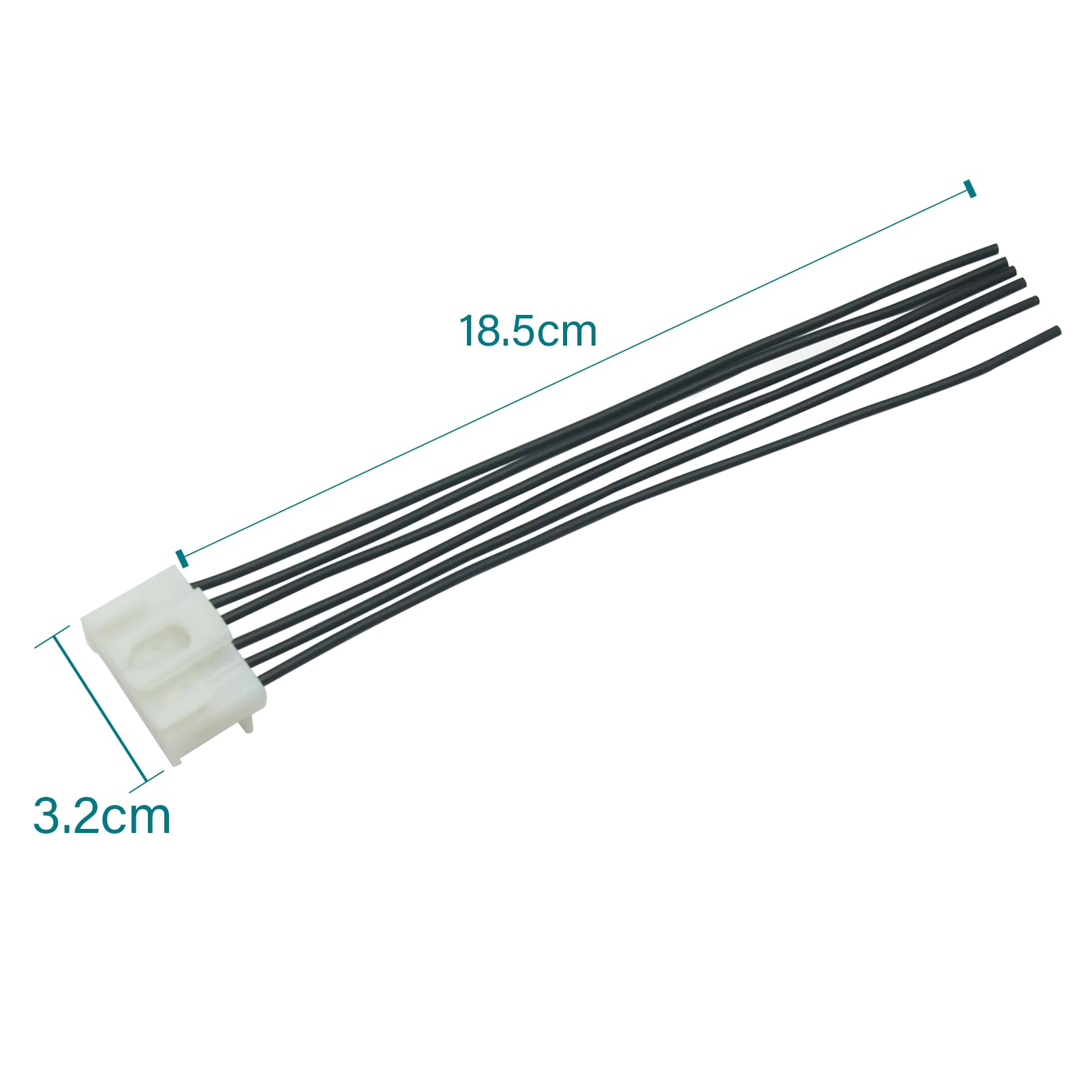 2*Spina del Connettore del Cablaggio Fanale Posteriore per BRAVA DOBLO IDEA PUNTO SEICENTO DUCATO JUMPER NEMO 51277255 connettore cablaggio fanale posteriore