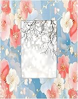 Vista 79 de Lindos marcos de fotos de margaritas de 4 x 6 pulgadas, marcos de fotos de madera con margaritas de flores, marco de fotos de escritorio pequeño