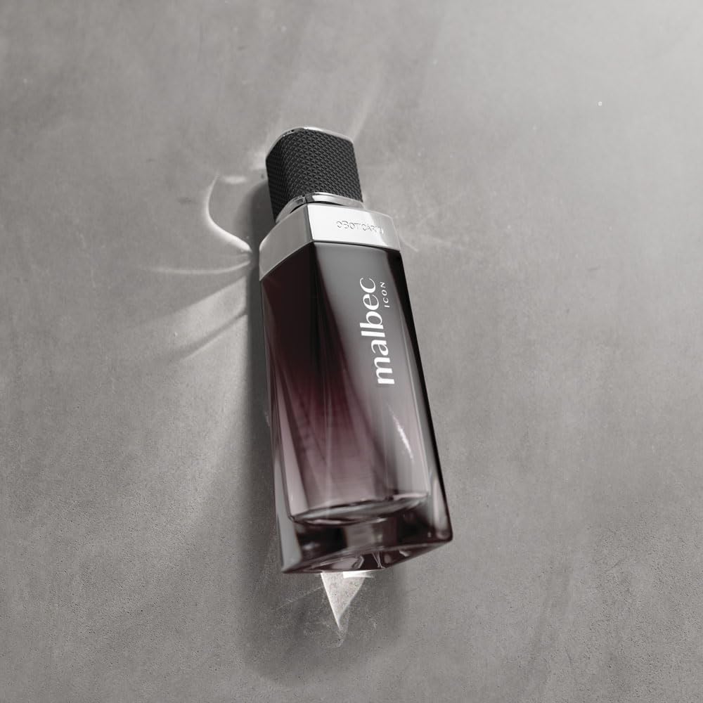 O Boticário Malbec Icon Eau de Toilette EDT, profumo di profumo per uomo | fragranza legnosa Chypre Bergamotto Limone 100 ml