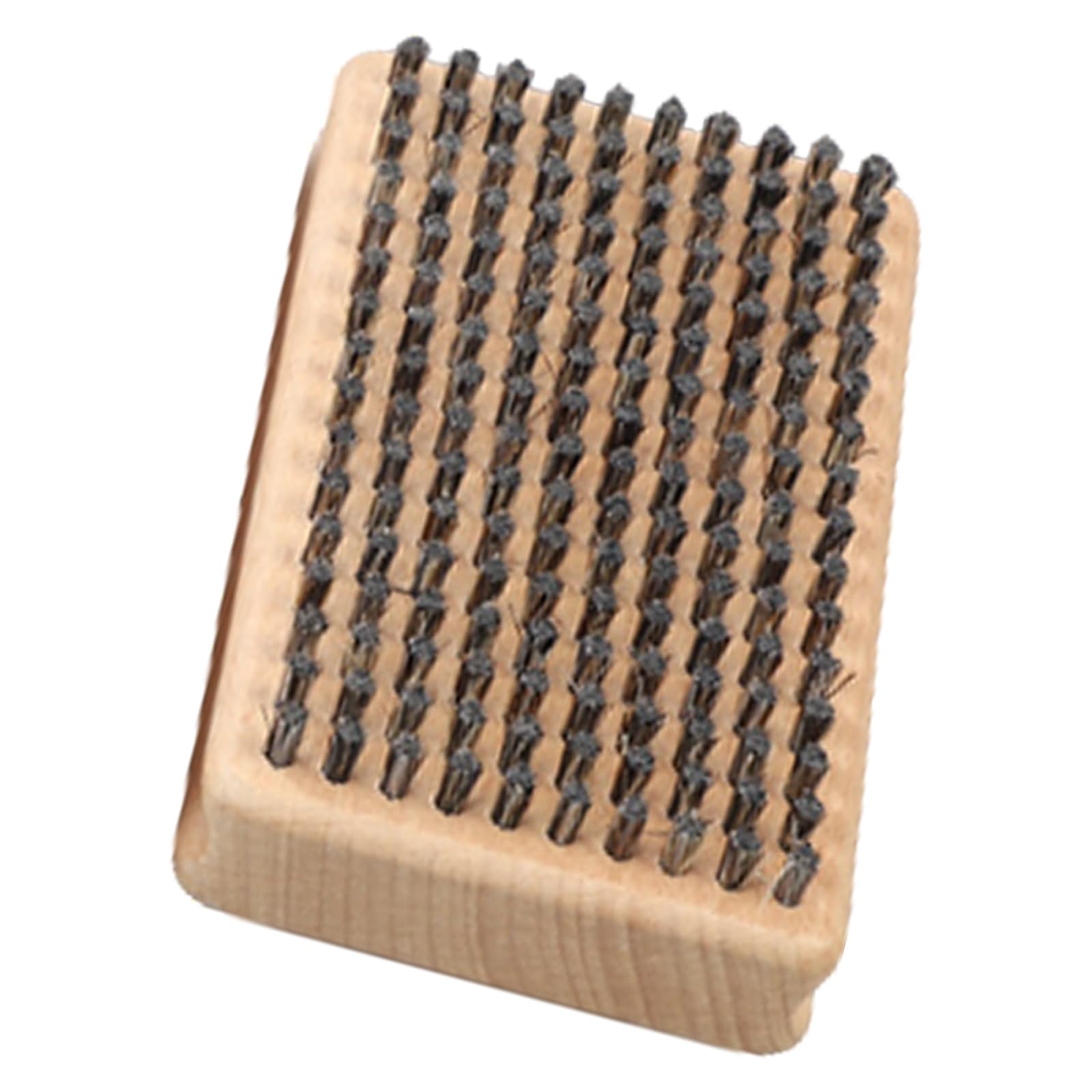 STDEV Wood Handle Brass/Nylon/Horsehair Ski Waxing Brush Snowboard Waxes Brush Maintenance Tool Snowboards Brush Easy to Use