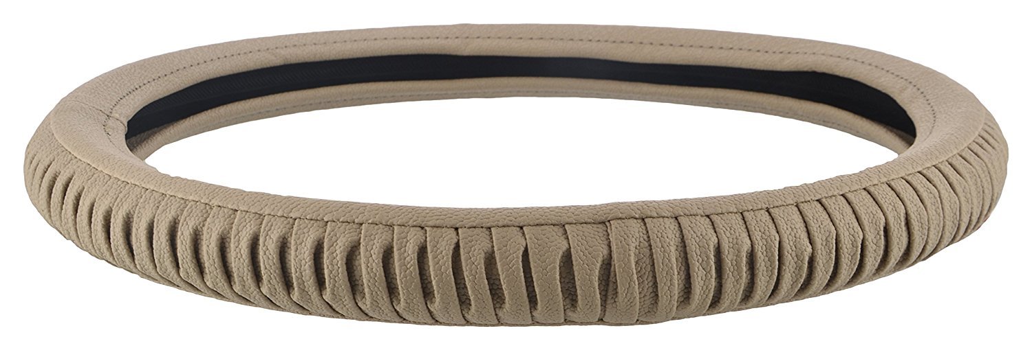 Hi Art EleganceGrip 0661 Beige Car Steering Wheel Cover Compatible with Tata Tiago-image-5