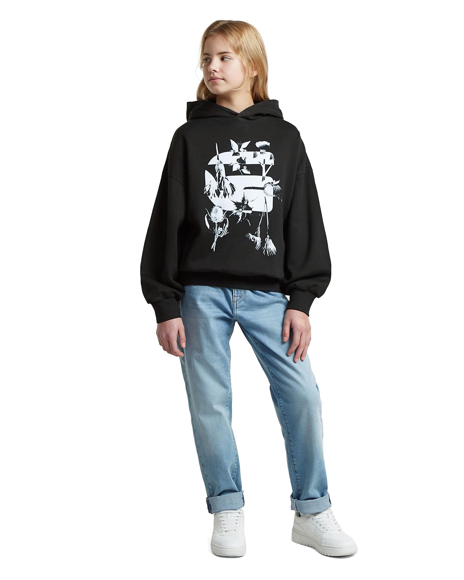 G-Star Mädchen Girls Miller Hoodie Sweatshirt Sweater (1er Pack)