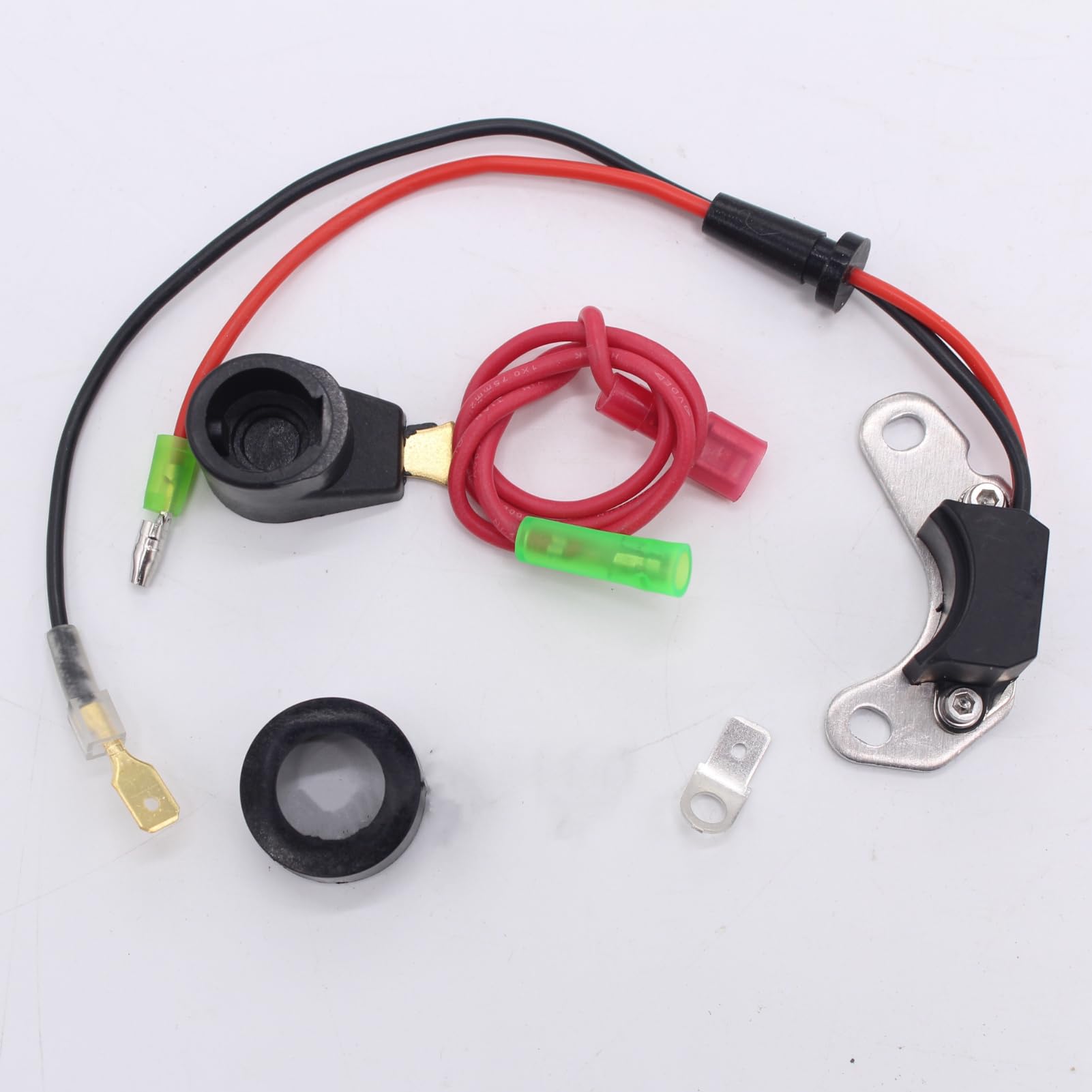 Jadeshay Encendido Electrónico,Kit de Conversión de Puntos de Encendido Electrónico Accesorios de Modificación de Coche Compatible con 25D + DM2