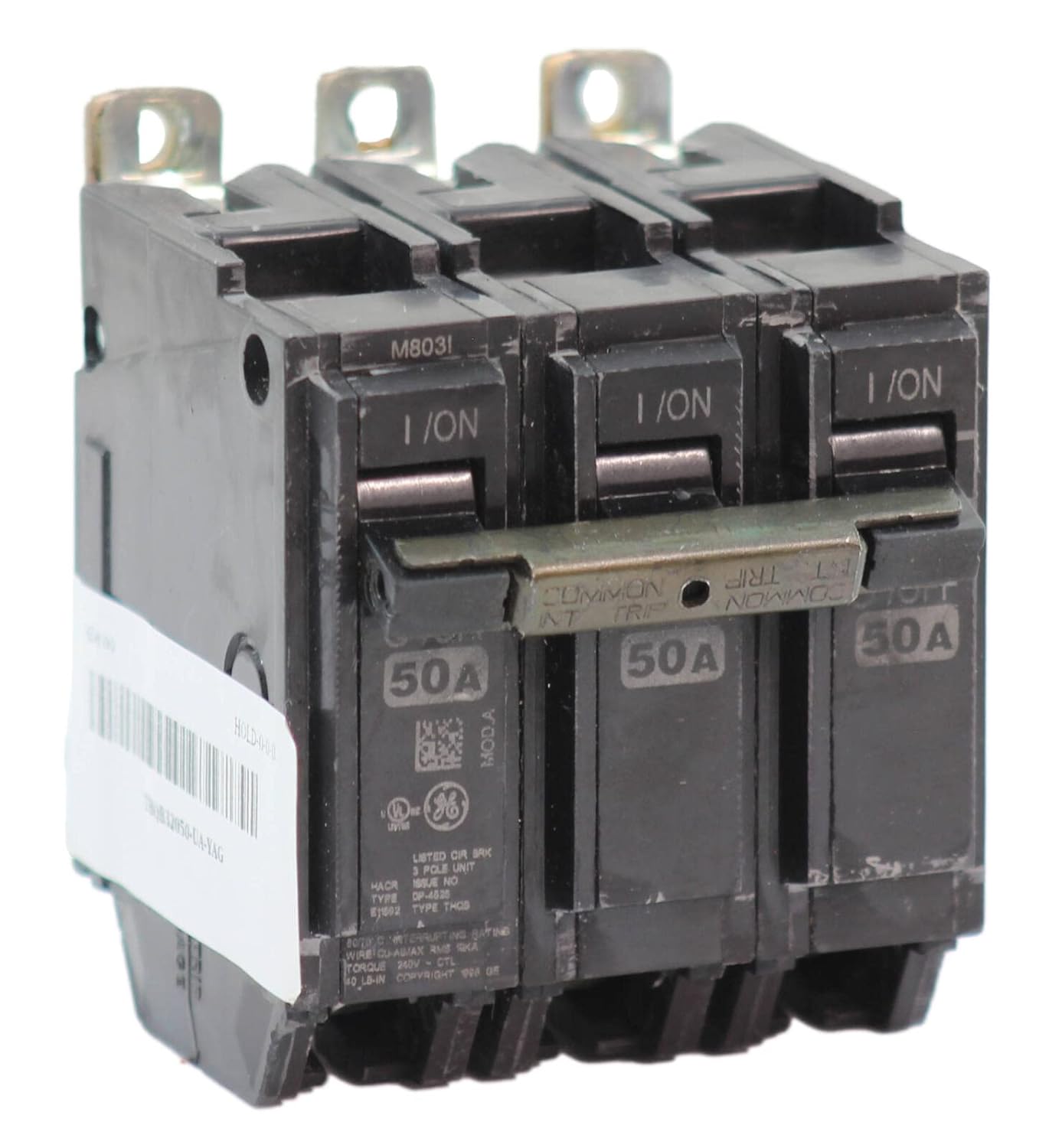 General Electric THQB32050 Breaker 1/pkg 50A 240V 3P 10kA