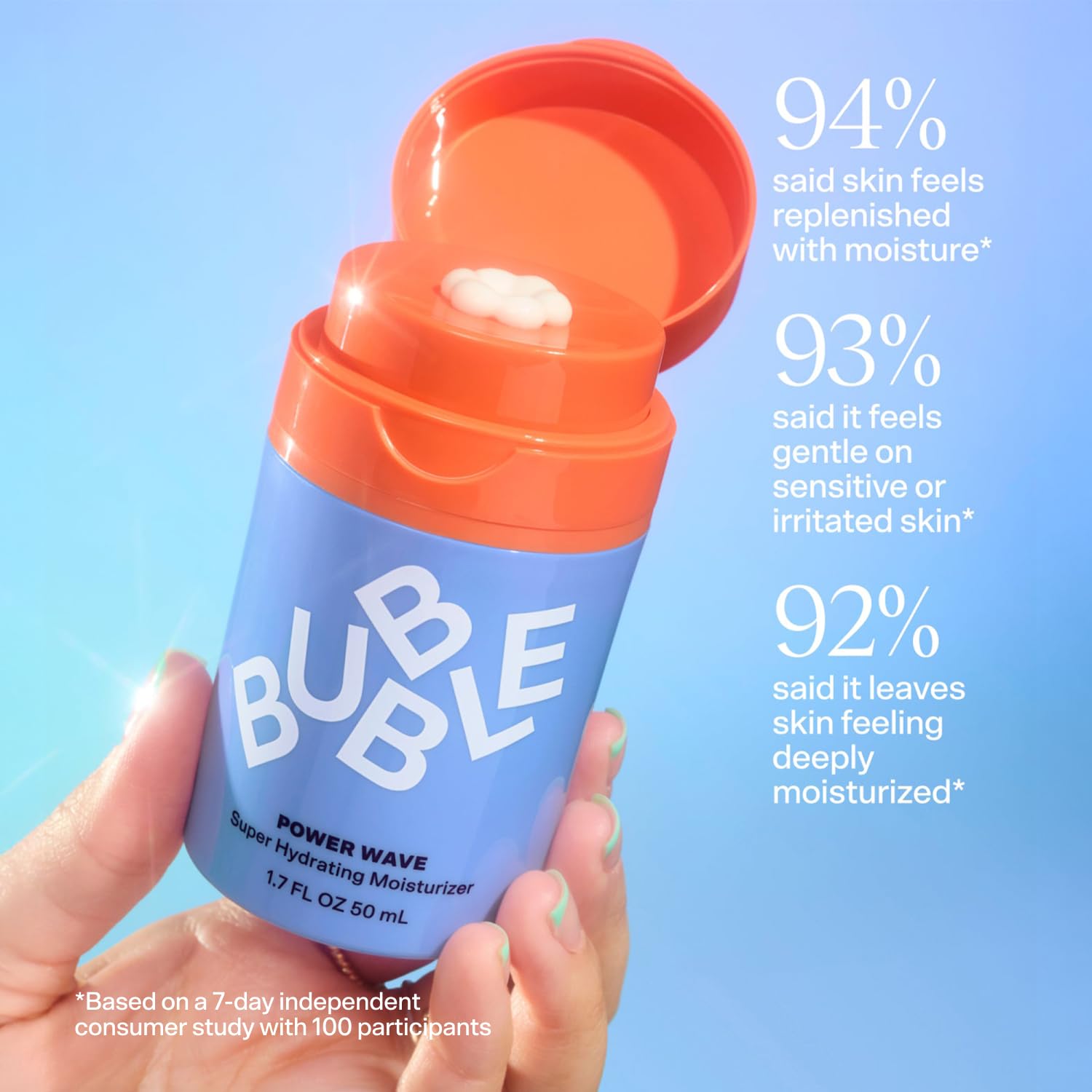 Bubble Skincare Power Wave - Super Hydrating Moisturizer 50ml - Image 2