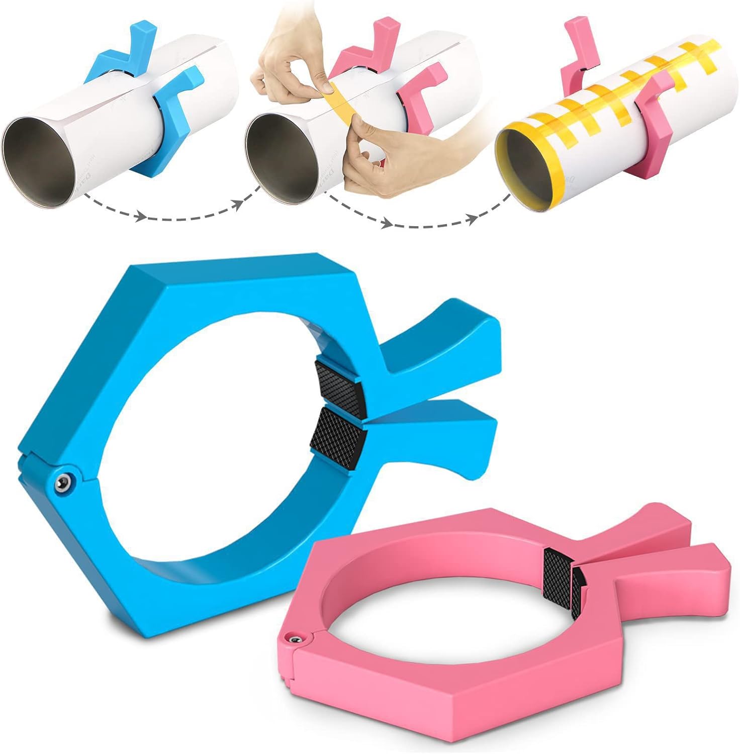 2PCS Sublimation Tumblers Pinch Perfect Tumbler Clamp Grip