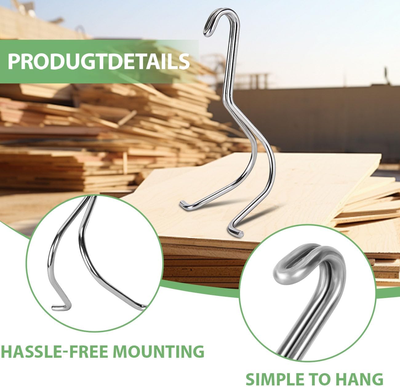 40 Pack Cabinet Door Painting Drying Rack, 304 Stainless Steel Cabinet Door Hangers for Painting, Metal Painting Hanging Hooks, No-Drill Spray Drying Rack Clips, Painting Cabinets Hanging System