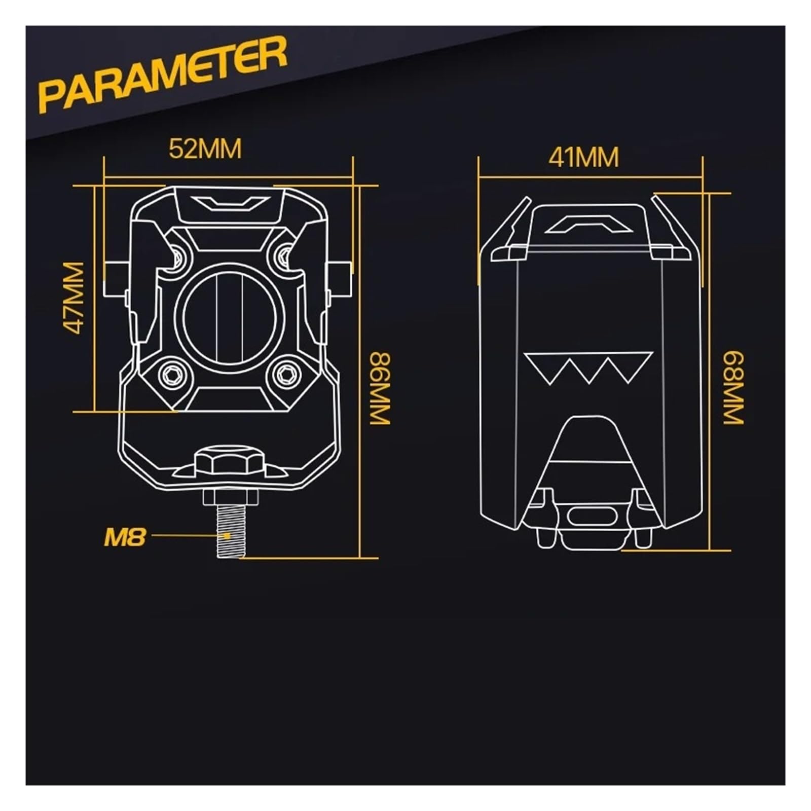 Per Dirt Bike Per SUV Per UTV Moto LED Explorers Faretto Lente Del Proiettore Nebbia Faro Ausiliario Fari Per Motociclette