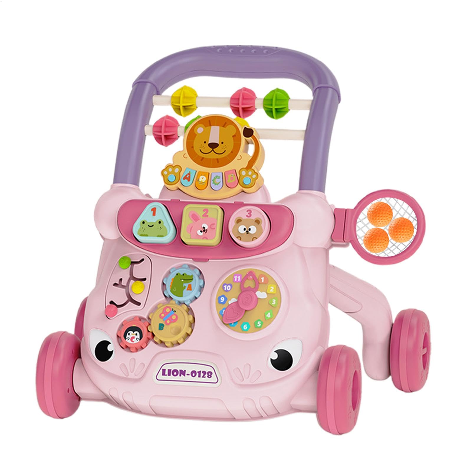 Trotter di attività per bambini, trotter per bambini con ruote | Seat Walker Active Activioning Stand | Baby stable, walker di sviluppo