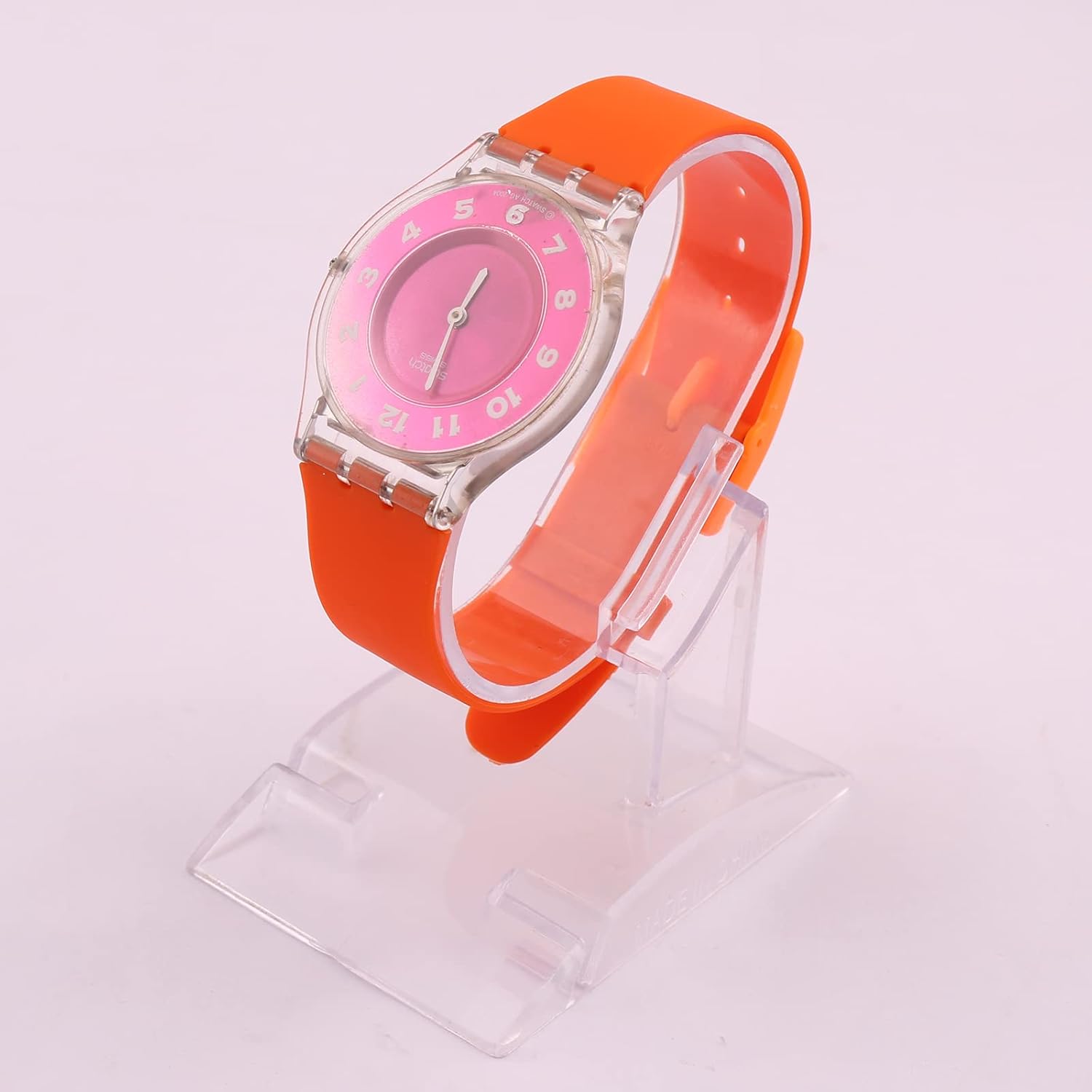16MM Ultra-Thin Ladies Rubber Watch Band Compatible Swatch Replacement Silicone Watch Strap Waterproof Watch Wristband for Women SFK360 SFK397 and so on image 2